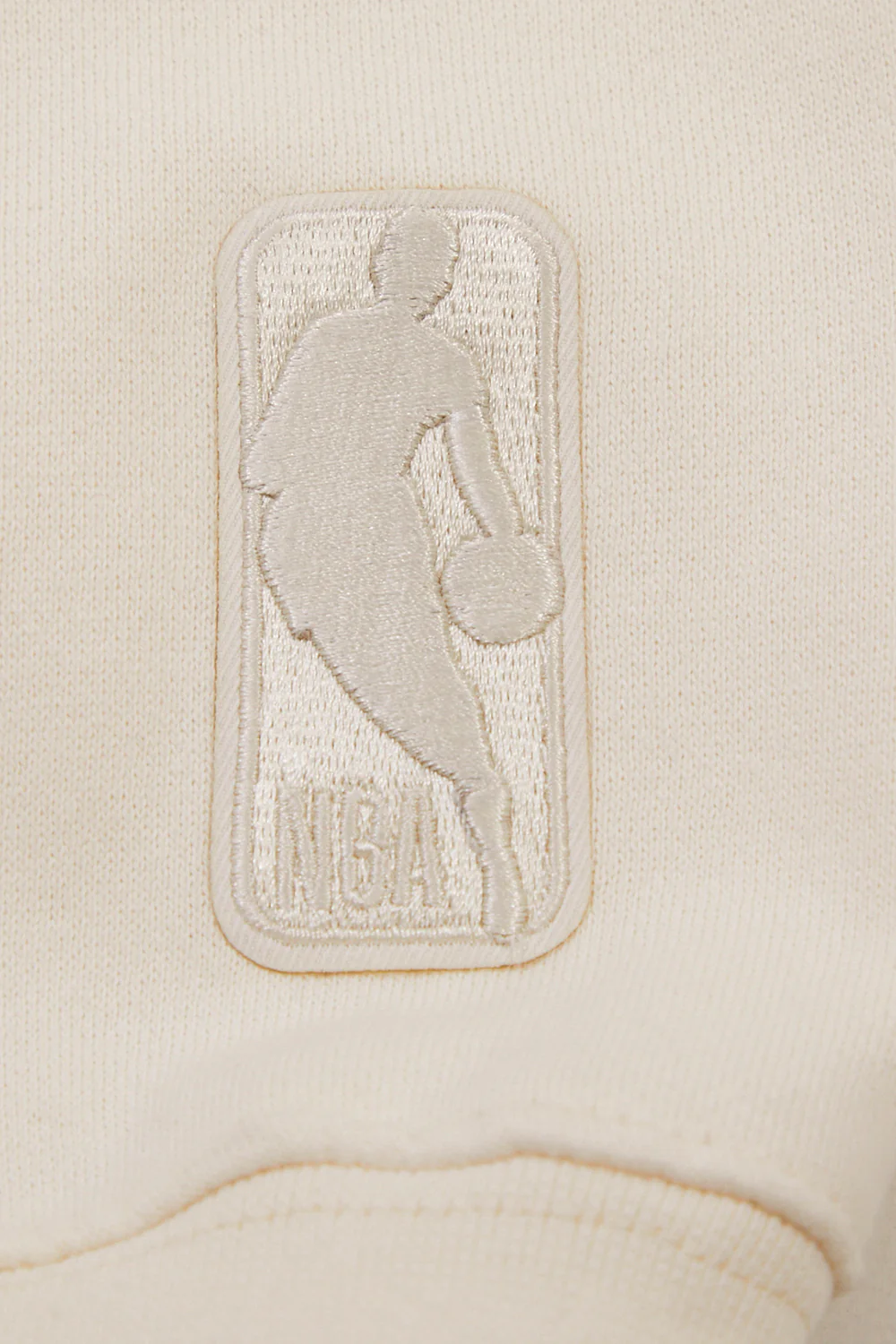 NBA MEMPHIS GRIZZLIES JA MORANT #12 NEUTRAL MEN'S DROP SHOULDER FLC PO (EGGSHELL) - Image 6