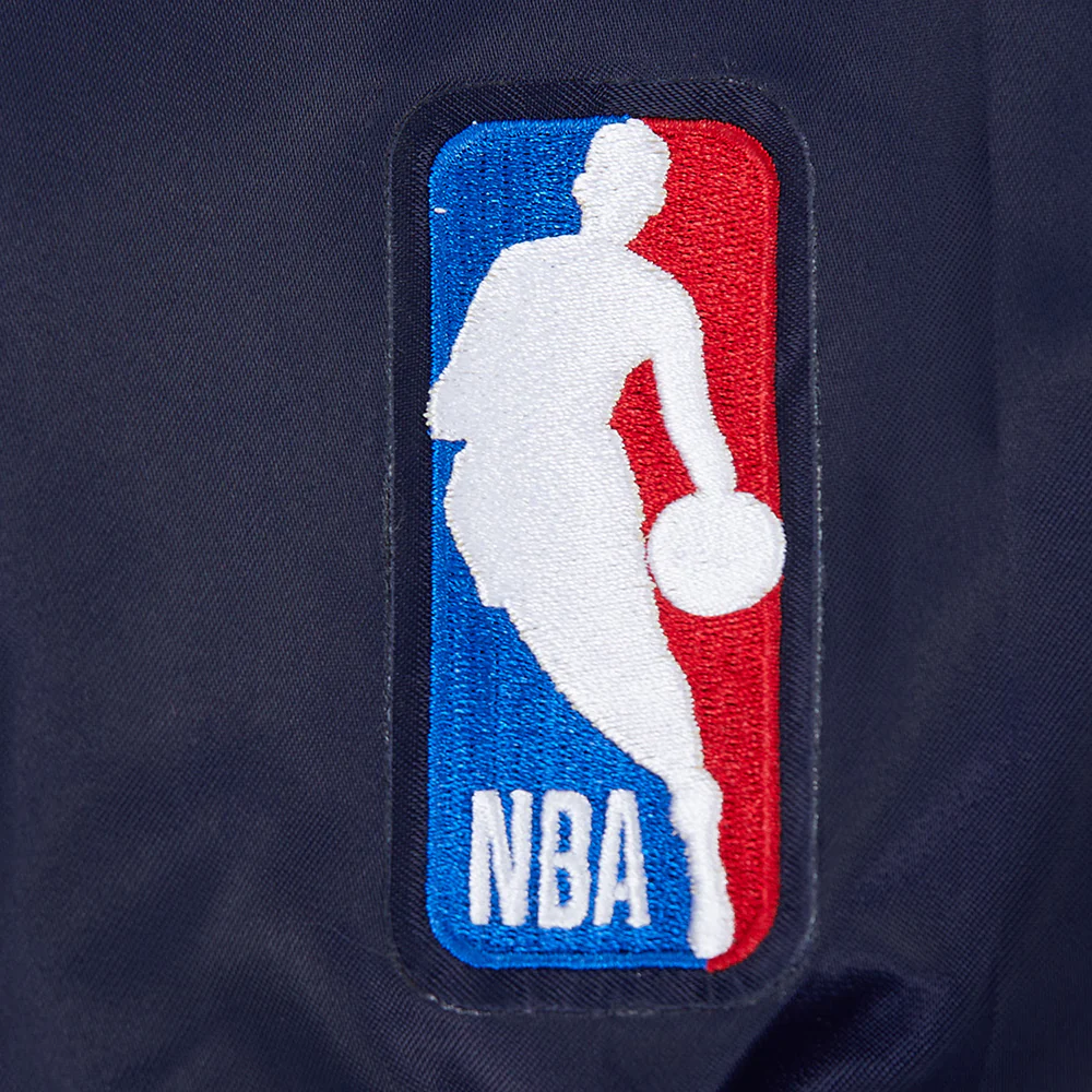 NBA MEMPHIS GRIZZLIES MODERN ORIGINALS MEN'S SATIN JACKET (NAVY) - Image 5