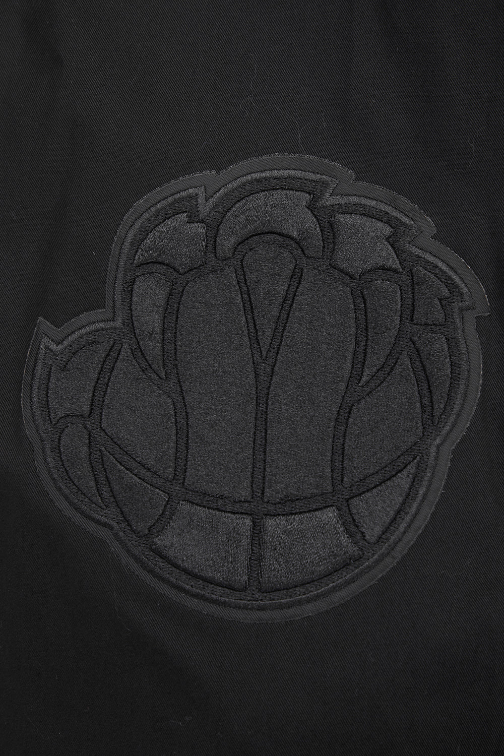 NBA MEMPHIS GRIZZLIES NEUTRAL TWILL JACKET (BLACK) - Image 7