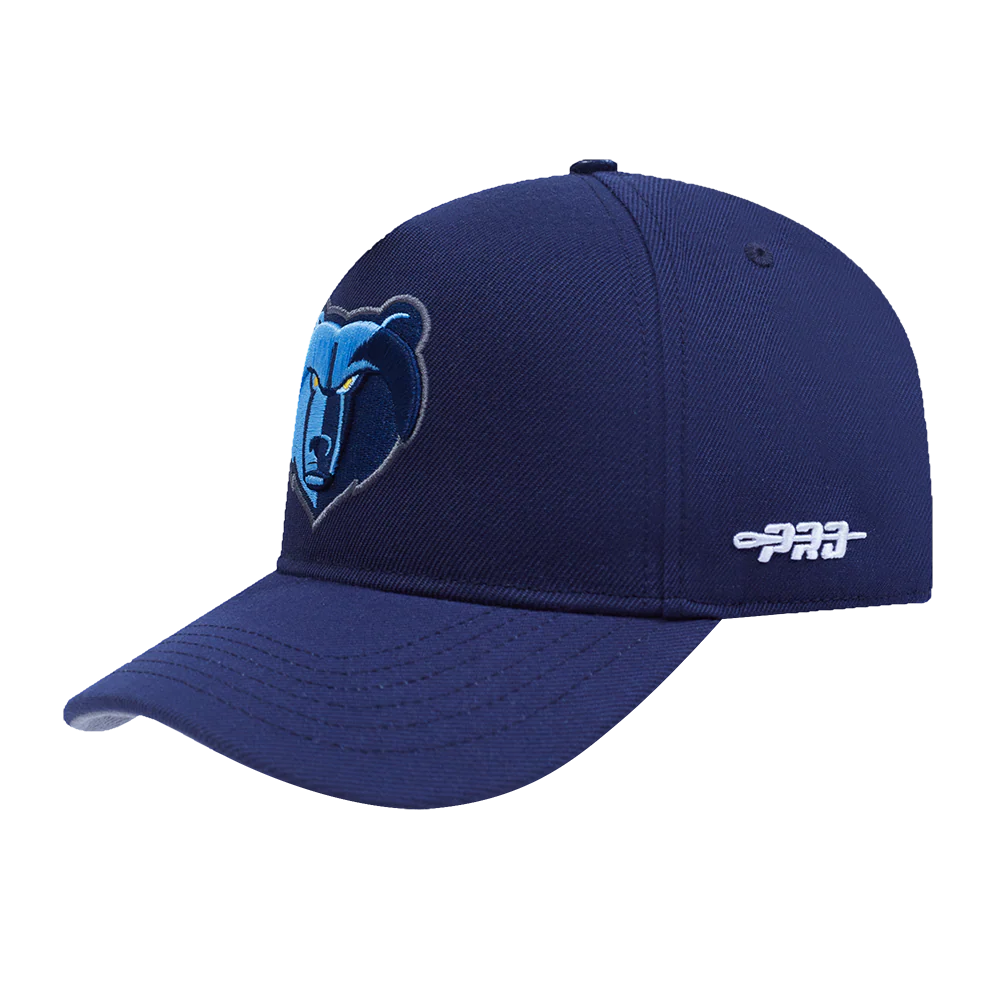NBA MEMPHIS GRIZZLIES CITY RANSOM PINCH FRONT SNAPBACK (MIDNIGHT NAVY) - Image 2