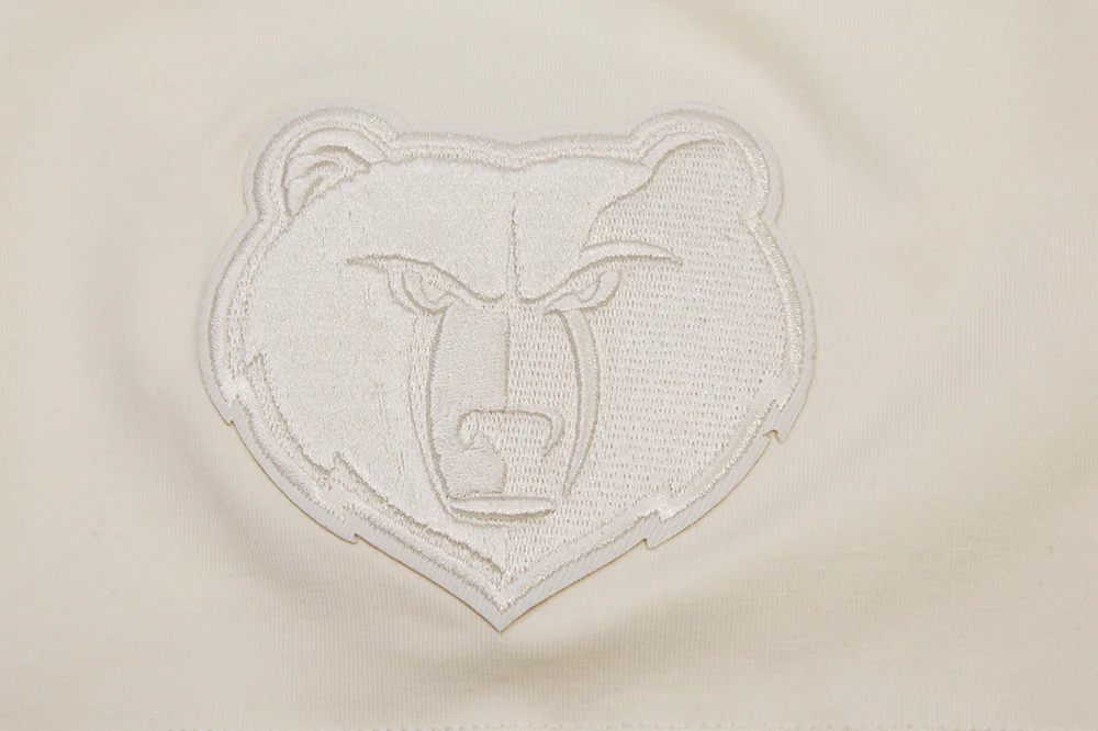 NBA MEMPHIS GRIZZLIES NEUTRAL WOMEN'S BOXY TEE (EGGSHELL) - Image 5