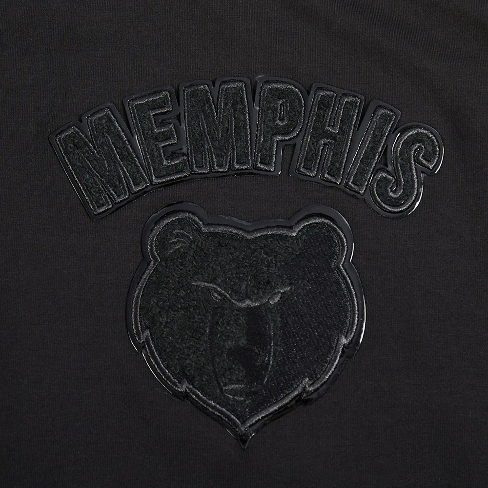 NBA MEMPHIS GRIZZLIES TRIPLE BLACK WOMEN'S RELAXED FIT RACERBACK (TRIPLE BLACK) - Image 7