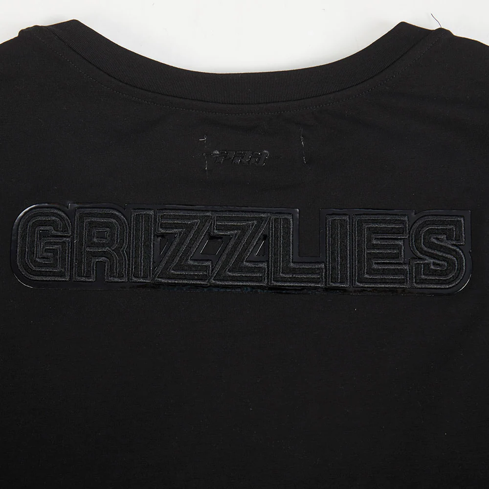 NBA MEMPHIS GRIZZLIES TRIPLE BLACK WOMEN'S SJ BOXY TEE (TRIPLE BLACK WOMEN'S) - Image 7