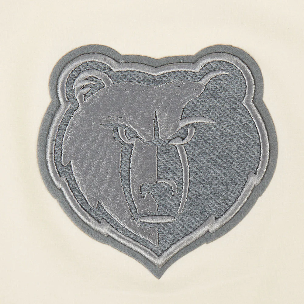 NBA MEMPHIS GRIZZLIES REVERSE FRENCH TERRY WOMEN'S SINGLE JERSEY BOXY TEE (EGGSHELL) - Image 5