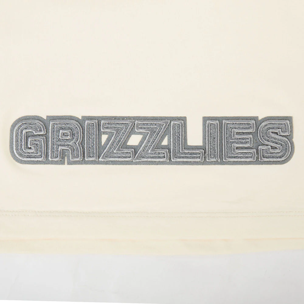 NBA MEMPHIS GRIZZLIES REVERSE FRENCH TERRY WOMEN'S SINGLE JERSEY BOXY TEE (EGGSHELL) - Image 7