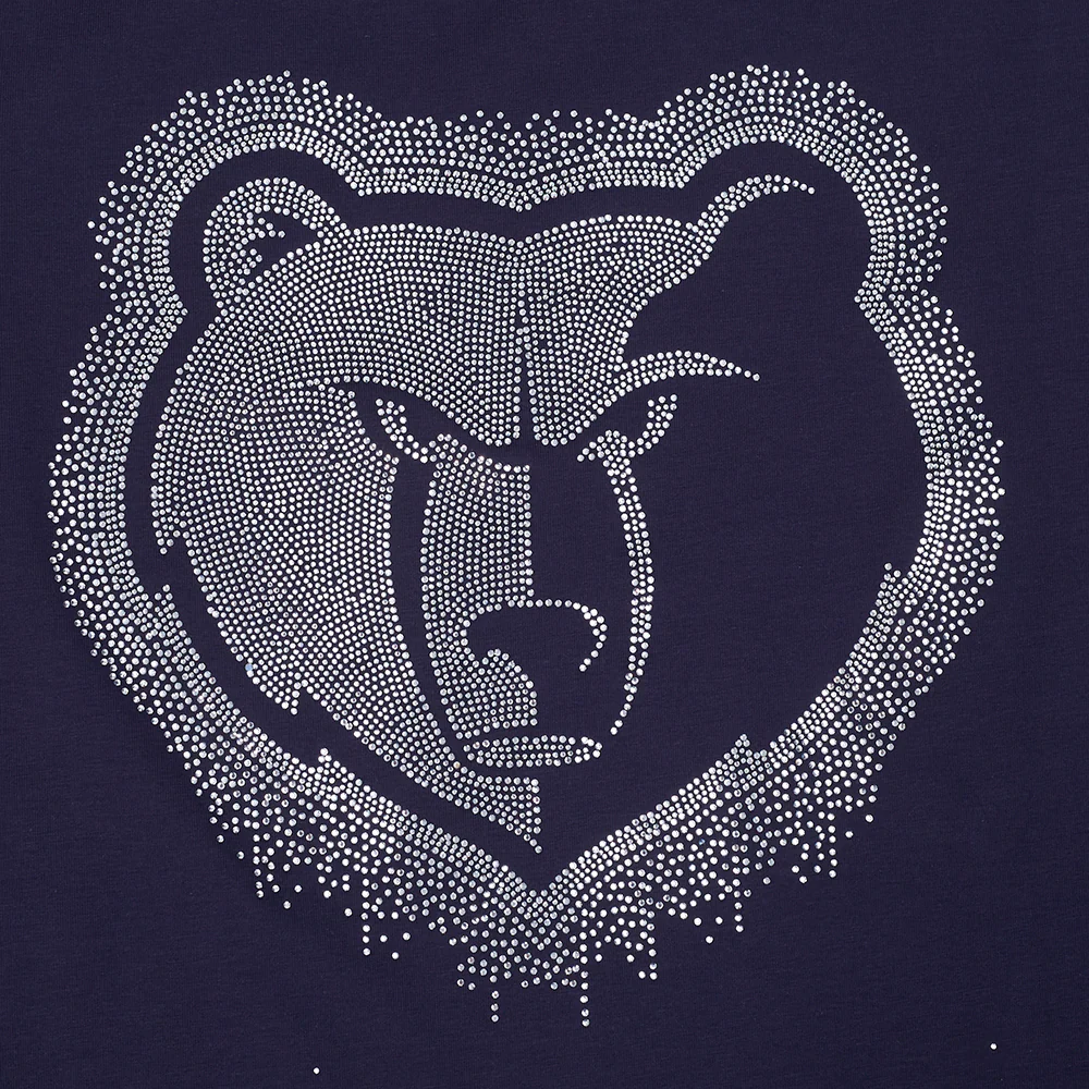 NBA MEMPHIS GRIZZLIES LEGACY WOMEN'S SJ SLIM FIT TEE (MIDNIGHT NAVY) - Image 5