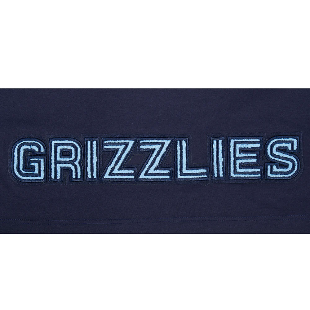 NBA MEMPHIS GRIZZLIES JA MORANT #12 CLASSIC PNN WOMEN'S SJ BOXY TEE (MIDNIGHT NAVY) - Image 9