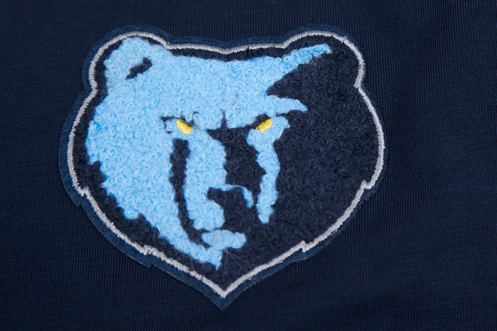 NBA MEMPHIS GRIZZLIES CLASSIC WOMEN'S BOXY TEE (MIDNIGHT NAVY) - Image 7