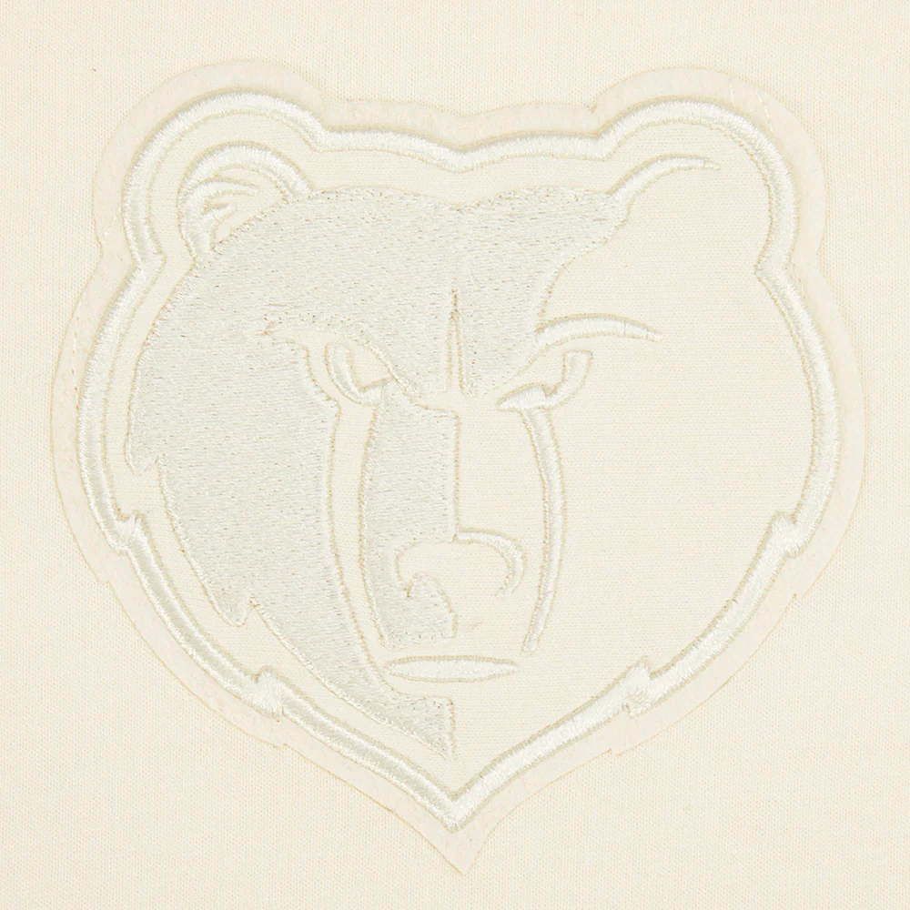 NBA MEMPHIS GRIZZLIES NEUTRAL BIG BOYS SINGLE JERSEY TEE (EGGSHELL) - Image 3