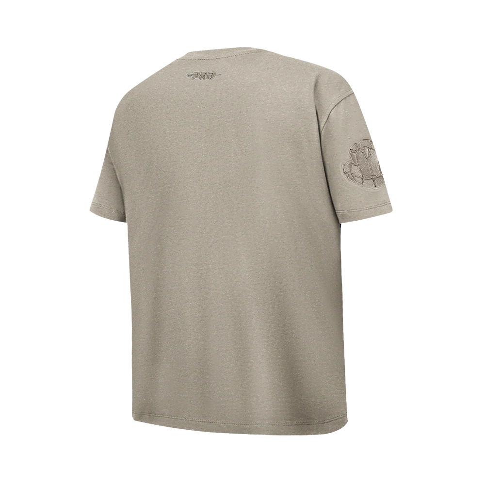 NBA MEMPHIS GRIZZLIES NEUTRAL BIG BOYS SINGLE JERSEY TEE (TAUPE) - Image 6