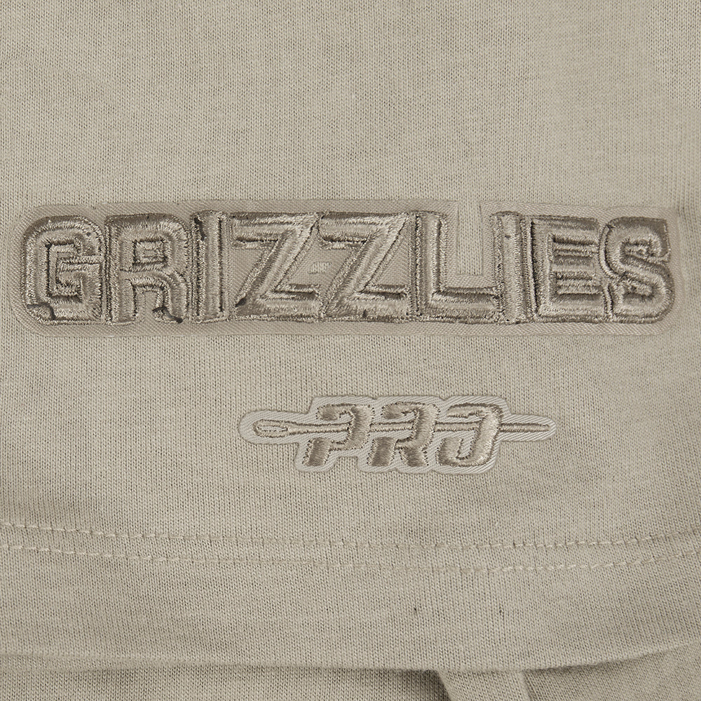 NBA MEMPHIS GRIZZLIES NEUTRAL BIG BOYS SINGLE JERSEY TEE (TAUPE) - Image 7