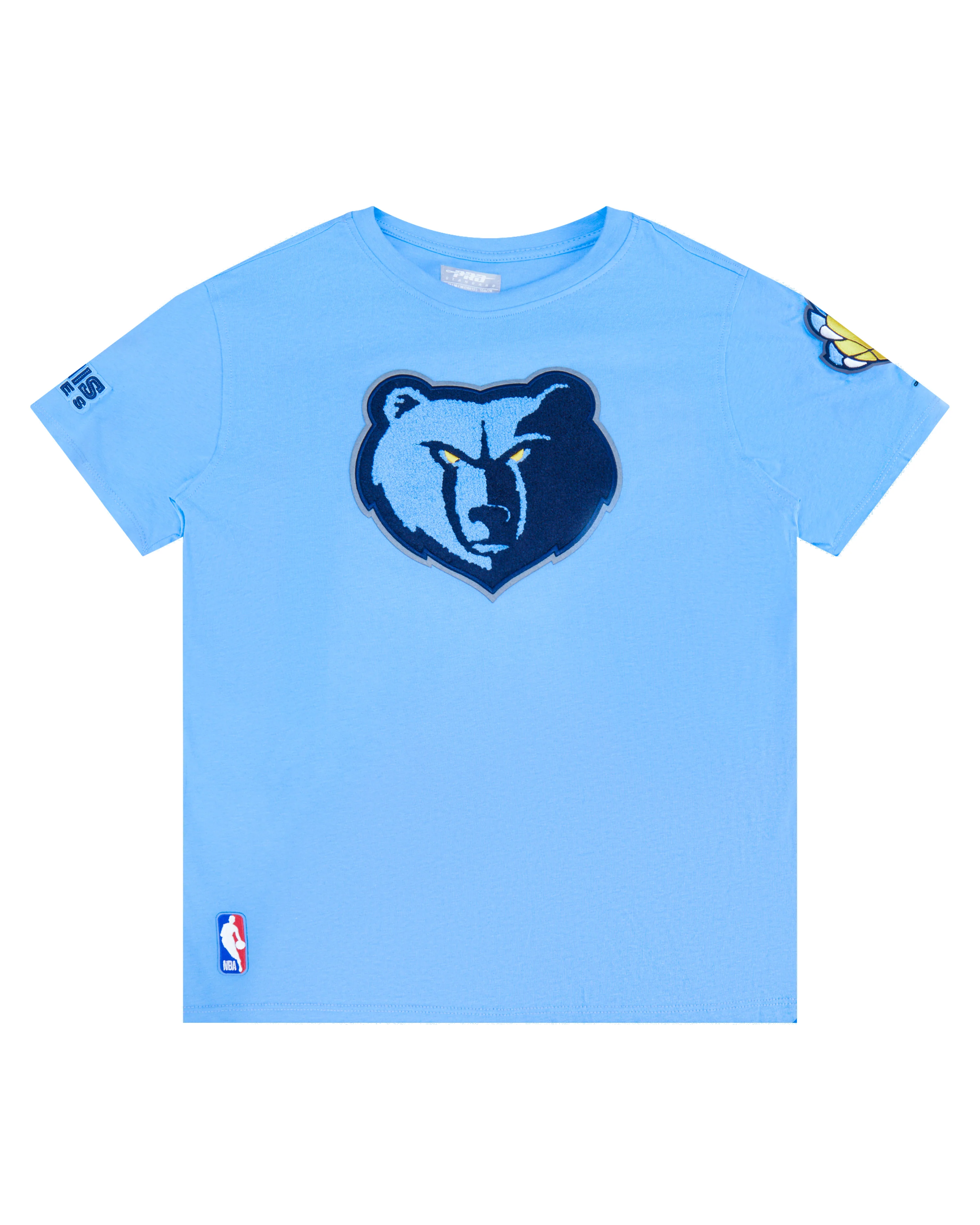 NBA MEMPHIS GRIZZLIES RETRO CLASSIC SINGLE JERSEY BIG BOYS SINGLE JERSEY TEE (UNIVERSITY BLUE)
