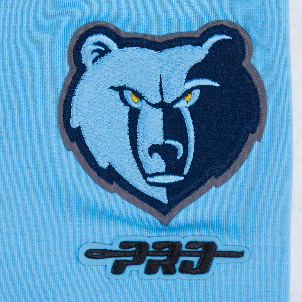 NBA MEMPHIS GRIZZLIES RETRO CLASSIC BIG GIRLS LEGGING (UNIVERSITY BLUE) - Image 4