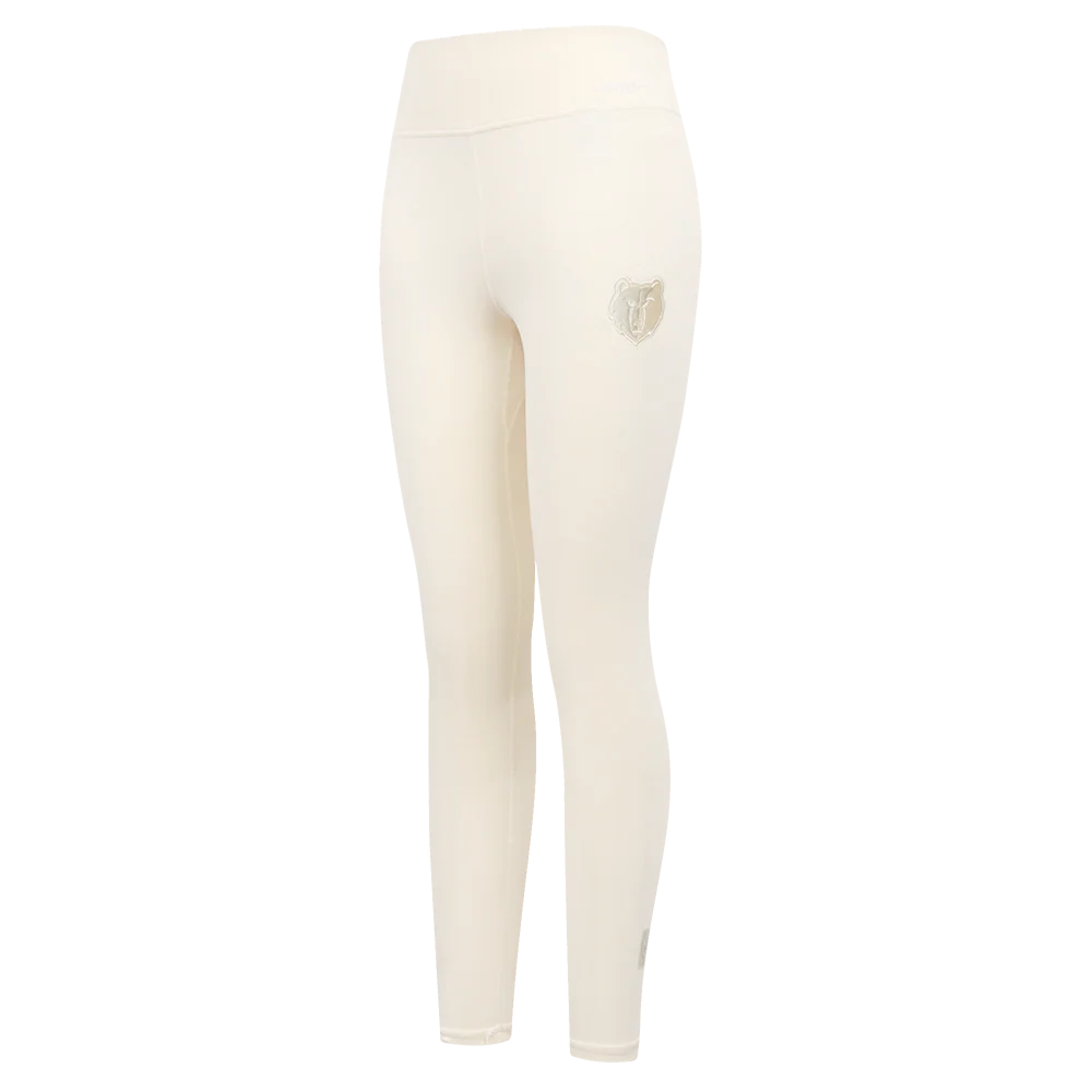 NBA MEMPHIS GRIZZLIES NEUTRAL WOMEN'S JERSEY LEGGING (EGGSHELL)