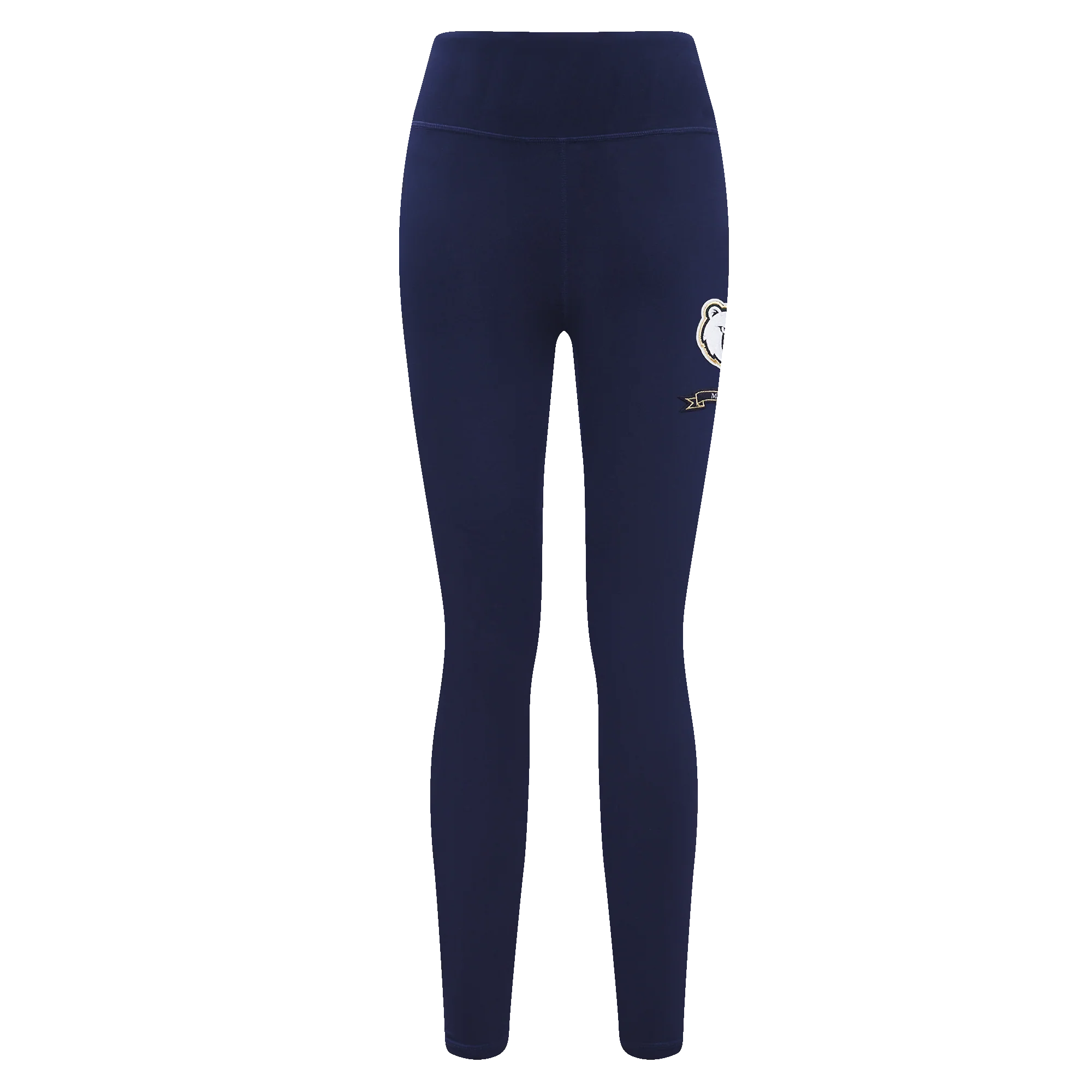 NBA MEMPHIS GRIZZLIES PRO PREP WOMEN'S HIGH WAIST JERSEY LEGGING (MIDNIGHT NAVY) - Image 2