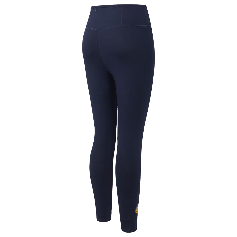 NBA MEMPHIS GRIZZLIES OLD ENGLISH WOMEN'S HW JERSEY LEGGING (MIDNIGHT NAVY) - Image 4