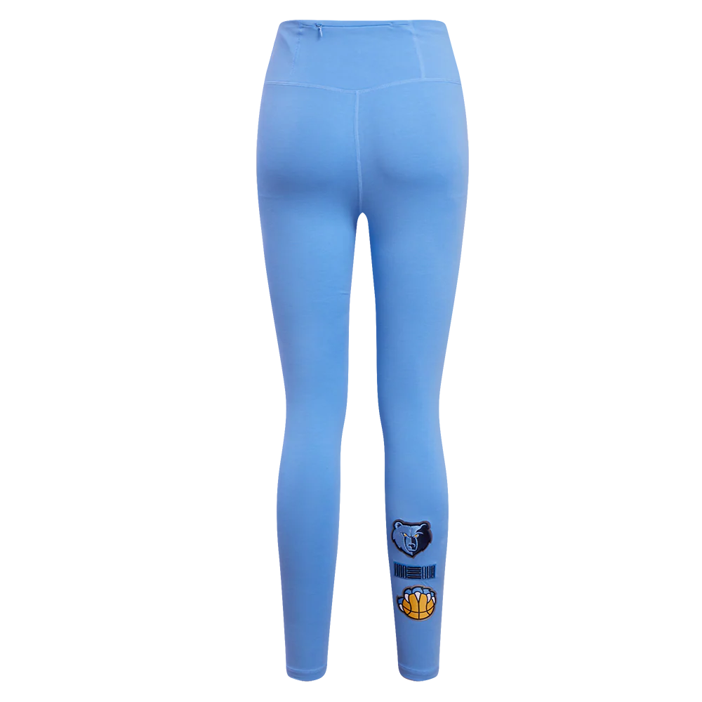 NBA MEMPHIS GRIZZLIES RETRO CLASSIC WOMEN'S JERSEY LEGGING (UNIVERSITY BLUE) - Image 4