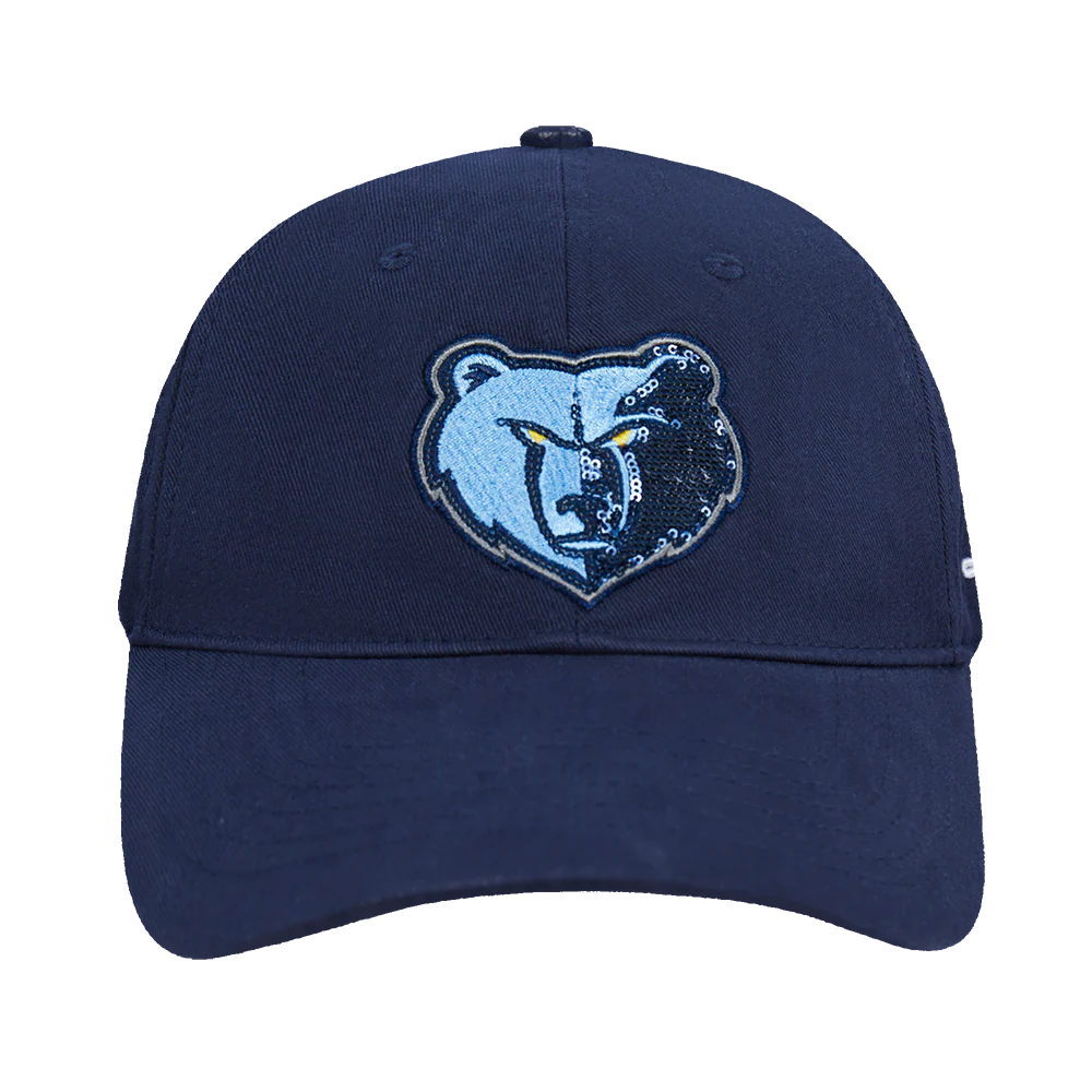 NBA MEMPHIS GRIZZLIES GAME DAY CLASSICS WOMEN'S DAD HAT (MIDNIGHT NAVY)