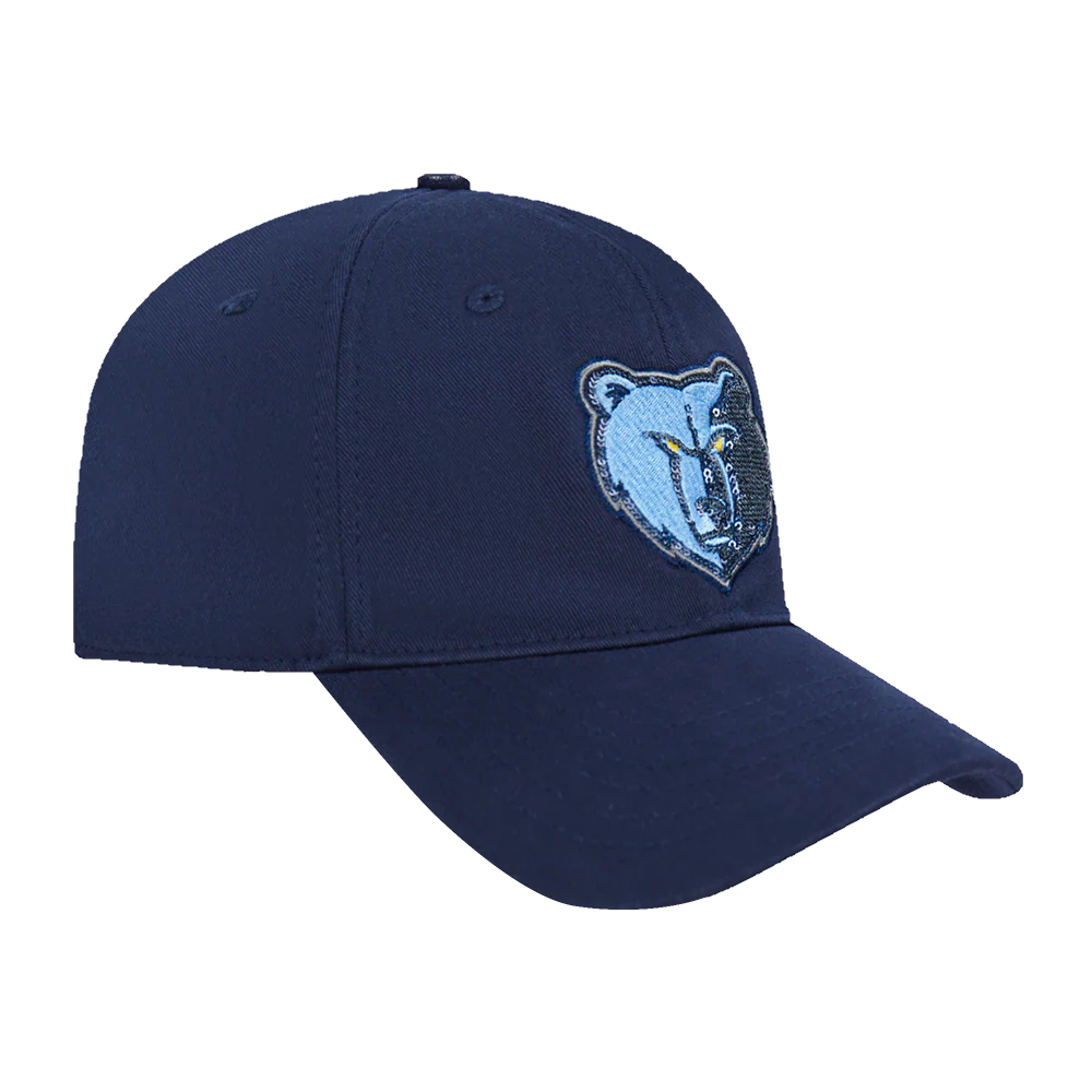 NBA MEMPHIS GRIZZLIES GAME DAY CLASSICS WOMEN'S DAD HAT (MIDNIGHT NAVY) - Image 5