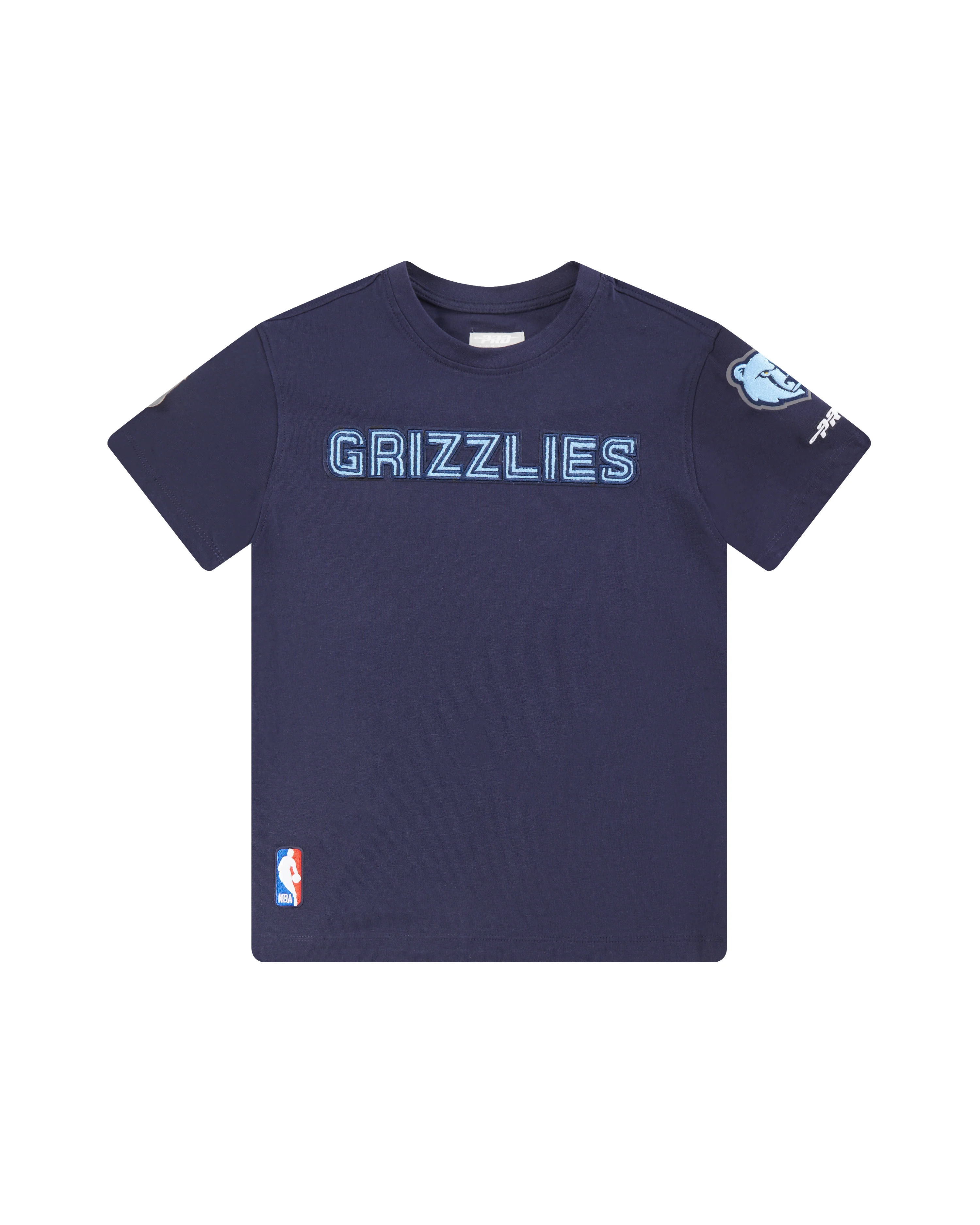 NBA MEMPHIS GRIZZLIES CLASSIC LITTLE BOYS SHORT SLEEVE TEE (MIDNIGHT NAVY)