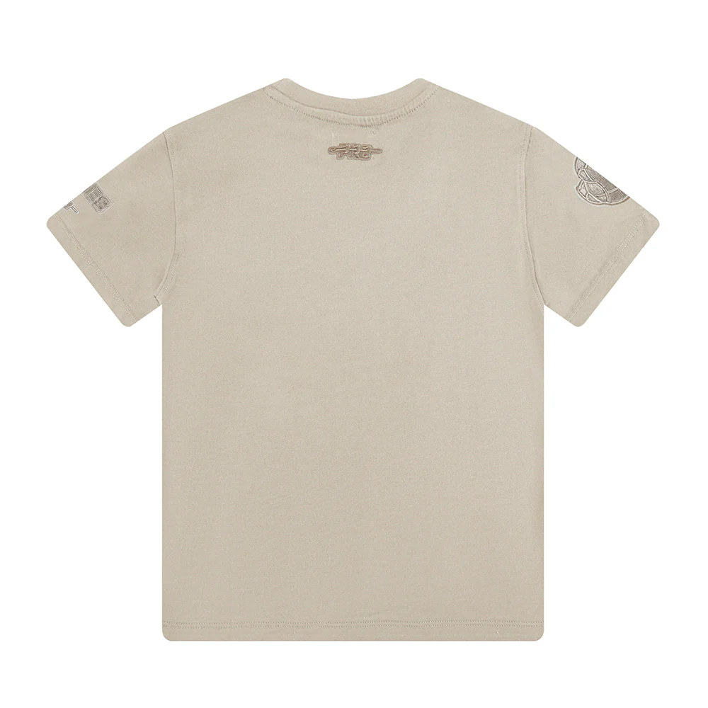 NBA MEMPHIS GRIZZLIES NEUTRAL LITTLE BOYS SHORT SLEEVE TEE (TAUPE) - Image 4
