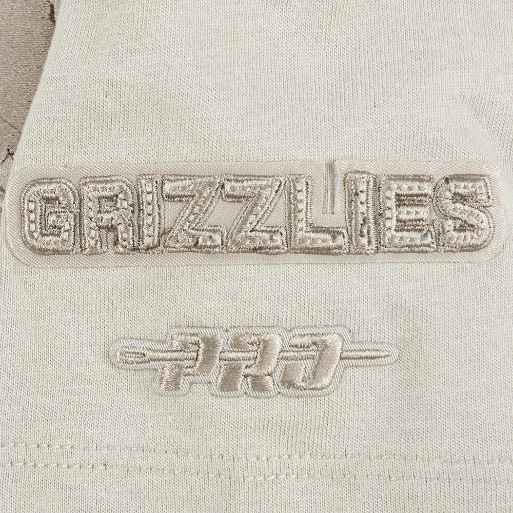 NBA MEMPHIS GRIZZLIES NEUTRAL LITTLE BOYS SHORT SLEEVE TEE (TAUPE) - Image 6