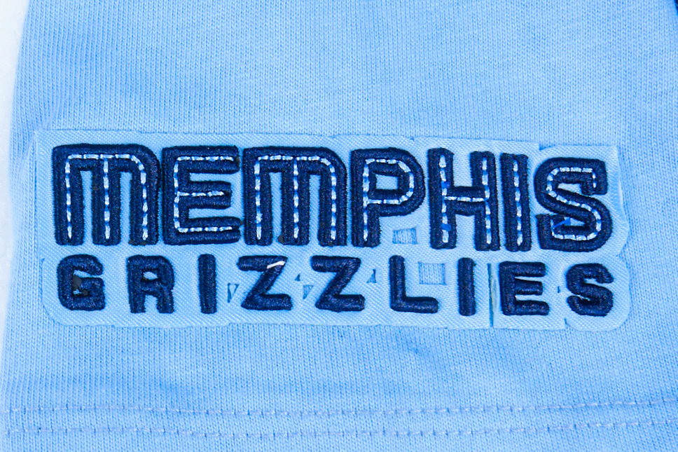 NBA MEMPHIS GRIZZLIES RETRO CLASSIC LITTLE BOYS SHORT SLEEVE TEE (UNIVERSITY BLUE) - Image 6