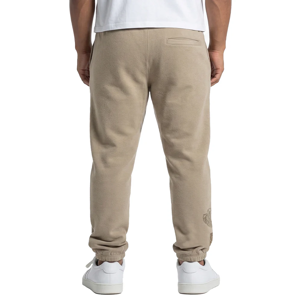NBA MEMPHIS GRIZZLIES NEUTRAL LITTLE BOYS FLC SWEATPANT (TAUPE) - Image 2