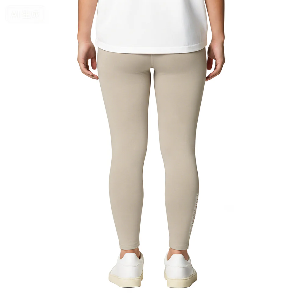 NBA MEMPHIS GRIZZLIES NEUTRAL LITTLE GIRLS LEGGING (TAUPE) - Image 2