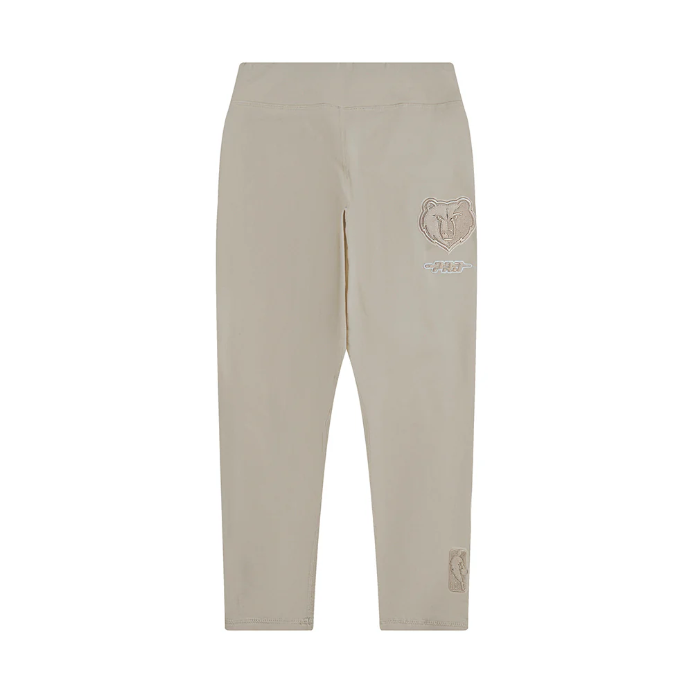 NBA MEMPHIS GRIZZLIES NEUTRAL LITTLE GIRLS LEGGING (TAUPE) - Image 4
