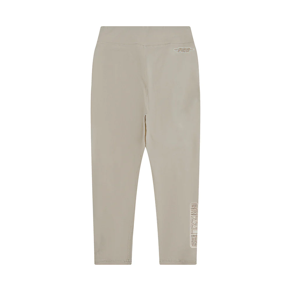 NBA MEMPHIS GRIZZLIES NEUTRAL LITTLE GIRLS LEGGING (TAUPE) - Image 5