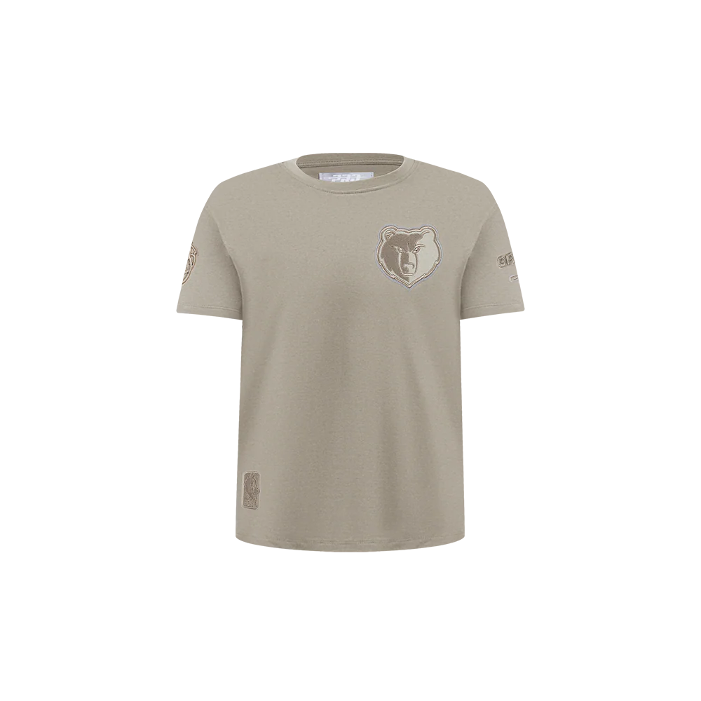 NBA MEMPHIS GRIZZLIES NEUTRAL TODDLER BOYS SHORT SLEEVE TEE (TAUPE)