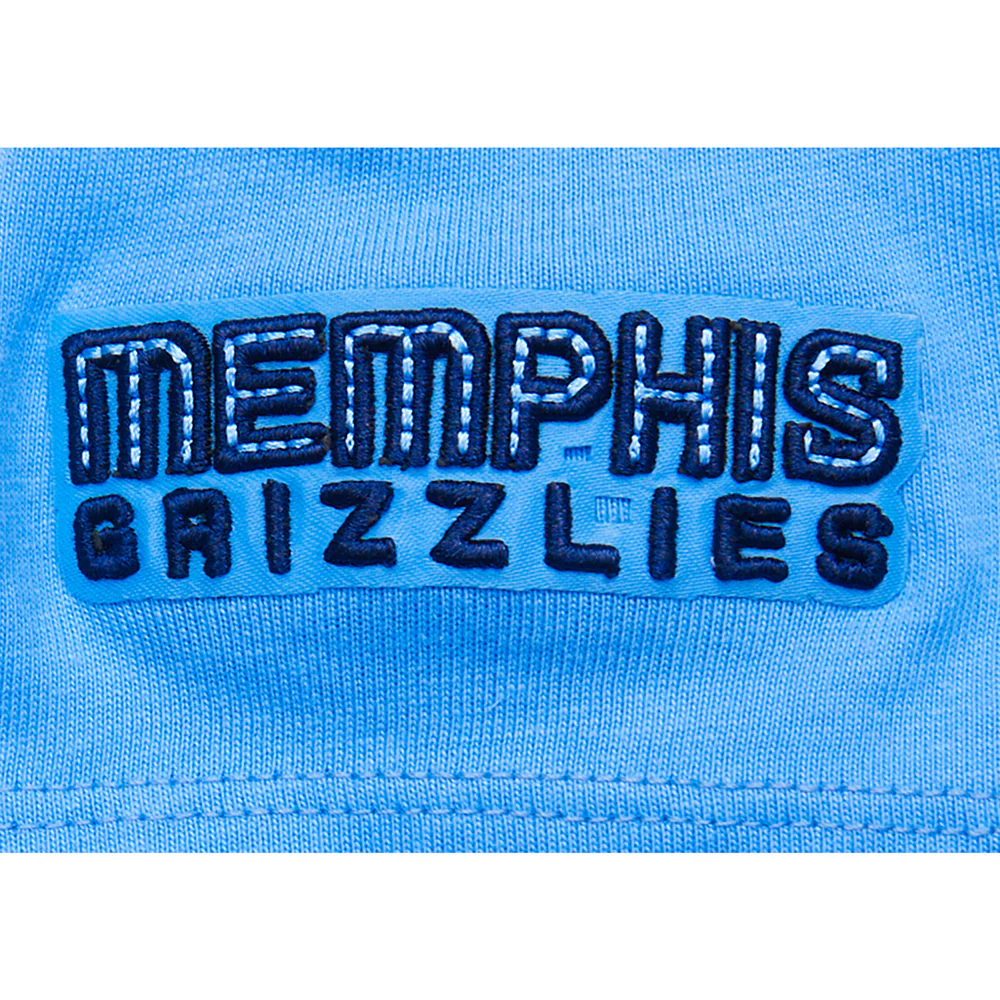 NBA MEMPHIS GRIZZLIES RETRO CLASSIC TODDLER BOYS SHORT SLEEVE TEE (UNIVERSITY BLUE) - Image 6
