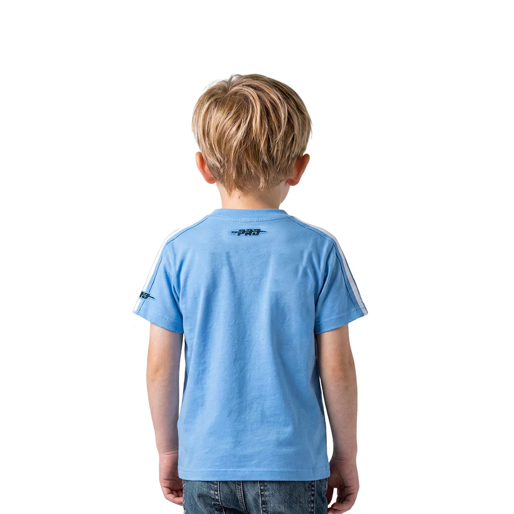 NBA MEMPHIS GRIZZLIES RETRO CLASSIC TODDLER BOYS SHORT SLEEVE TAPING TEE (UNIVERSITY BLUE) - Image 2