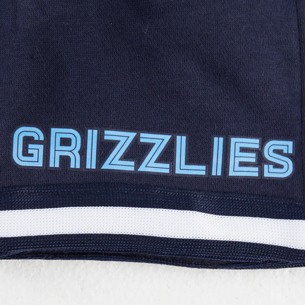 NBA MEMPHIS GRIZZLIES CLASSIC TODDLER BOYS FLEECE 2.0 SHORT (MIDNIGHT NAVY) - Image 7