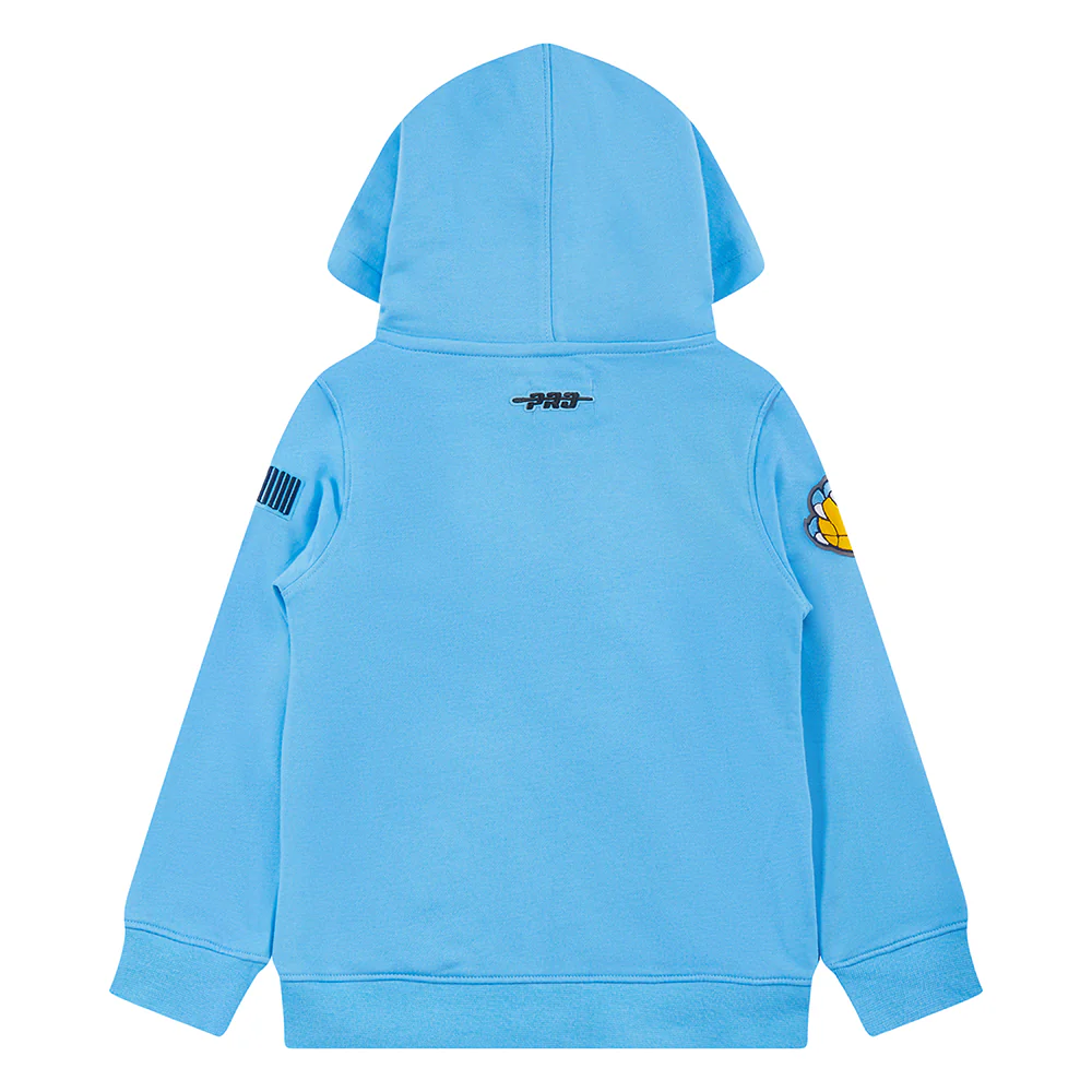 NBA MEMPHIS GRIZZLIES CLASSIC TODDLER BOYS FLC FZ HOODIE (UNIVERSITY BLUE) - Image 4