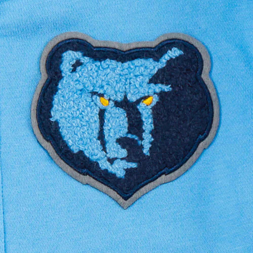 NBA MEMPHIS GRIZZLIES CLASSIC TODDLER BOYS FLC FZ HOODIE (UNIVERSITY BLUE) - Image 8