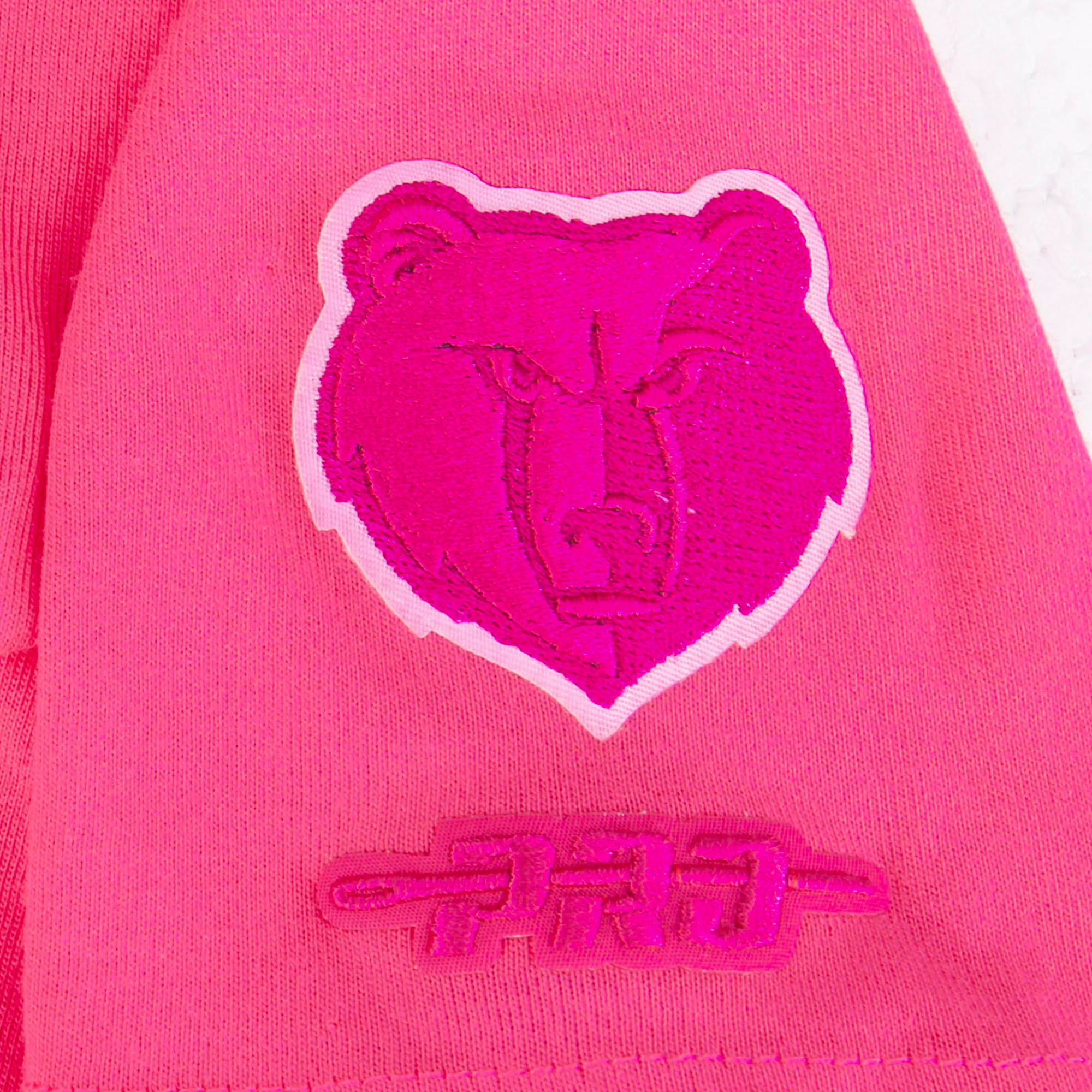 NBA MEMPHIS GRIZZLIES TRIPLE PINK TODDLER GIRLS SHORT SLEEVE BOXY TEE (BEETROOT PURPLE) - Image 6