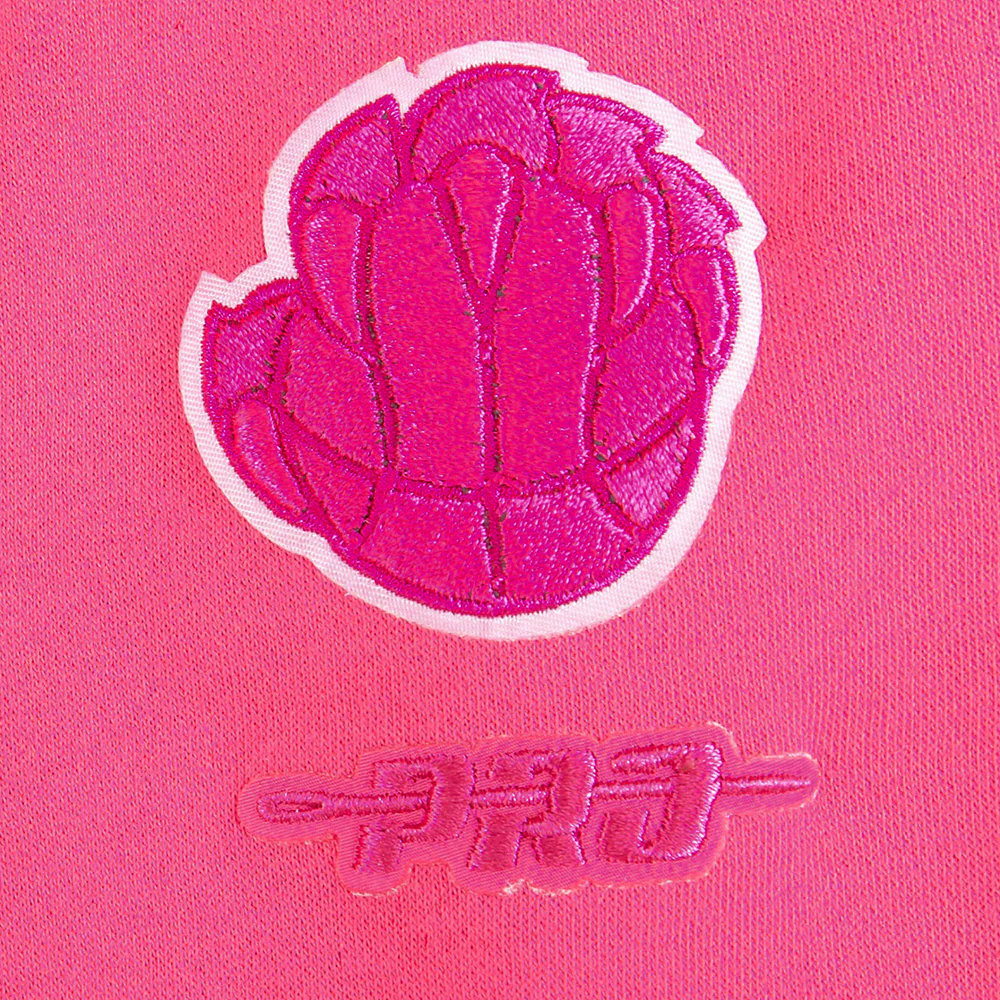 NBA MEMPHIS GRIZZLIES TRIPLE PINK TODDLER GIRLS  FLEECE CREWNECK (BEETROOT PURPLE) - Image 6