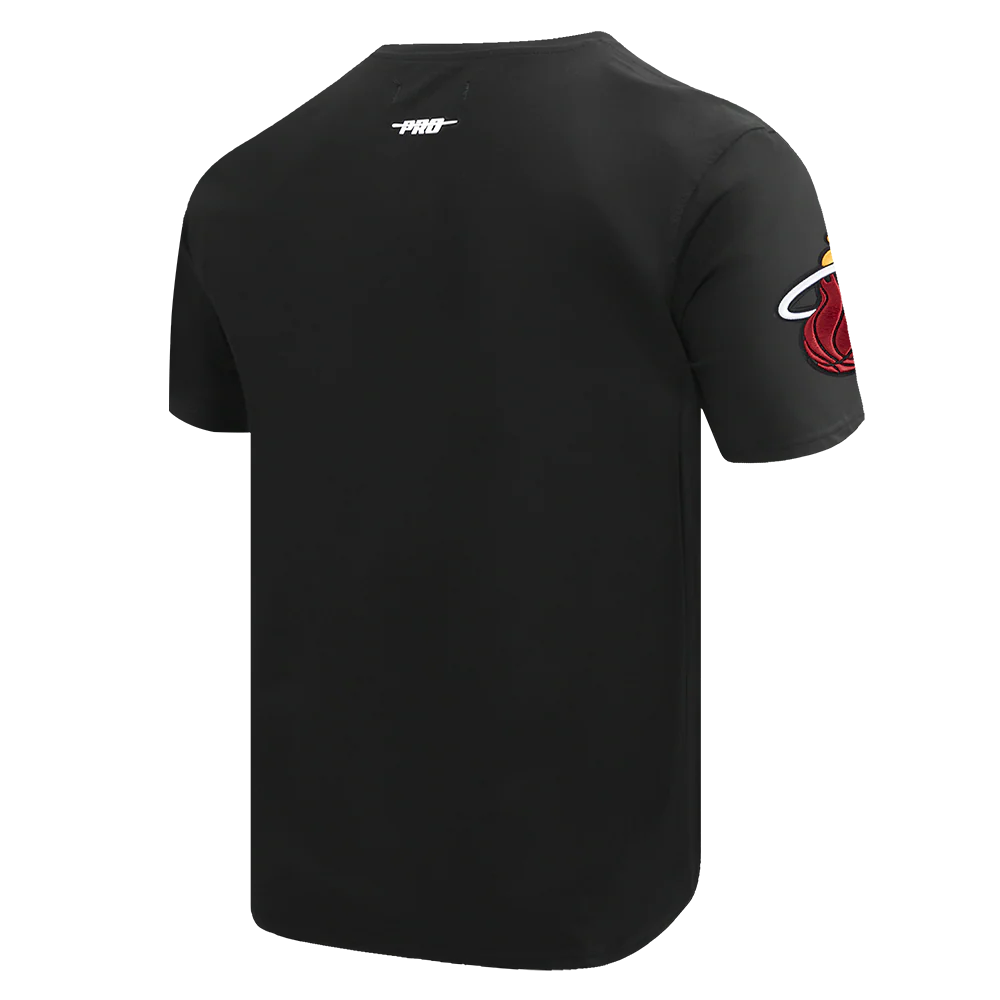 NBA MIAMI HEAT SCRIPT TAIL MEN'S   TEE (BLACK) - Image 3