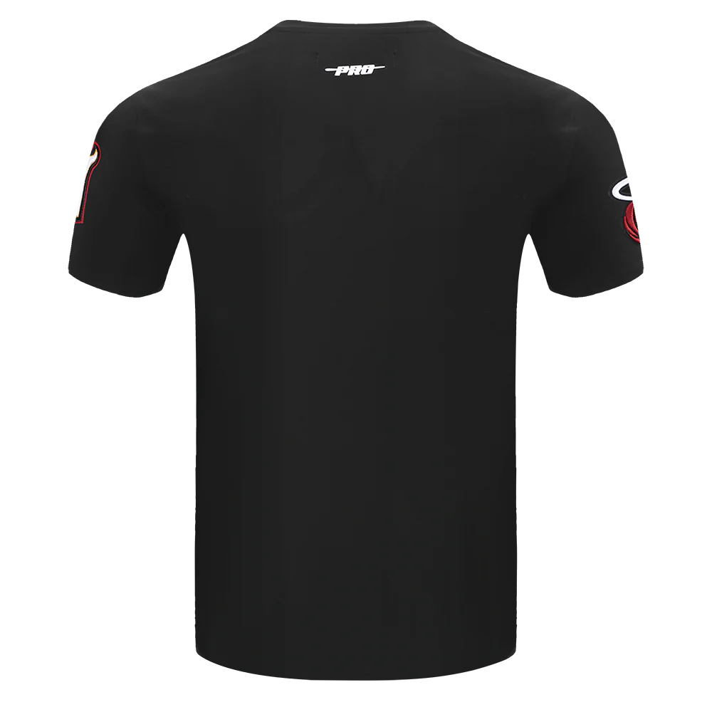 NBA MIAMI HEAT SCRIPT TAIL MEN'S   TEE (BLACK) - Image 4