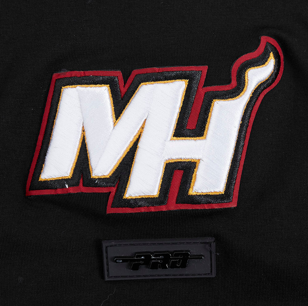 NBA MIAMI HEAT SCRIPT TAIL MEN'S   TEE (BLACK) - Image 7