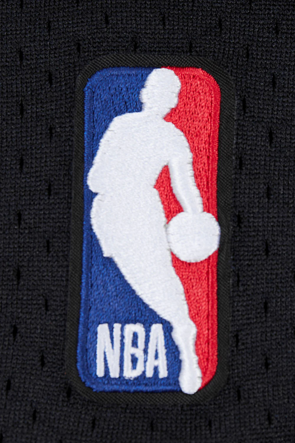 NBA MIAMI HEAT SCRIPT TAIL MEN'S MESH BUTTON DOWN SHIRT (BLACK) - Image 9