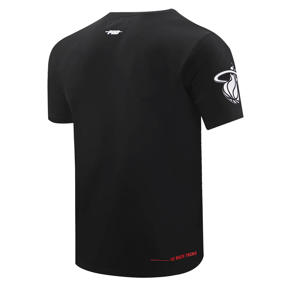 NBA MIAMI HEAT CHEST HEAT CULTURE MEN'S FRAME TEE (BLACK) - Image 4