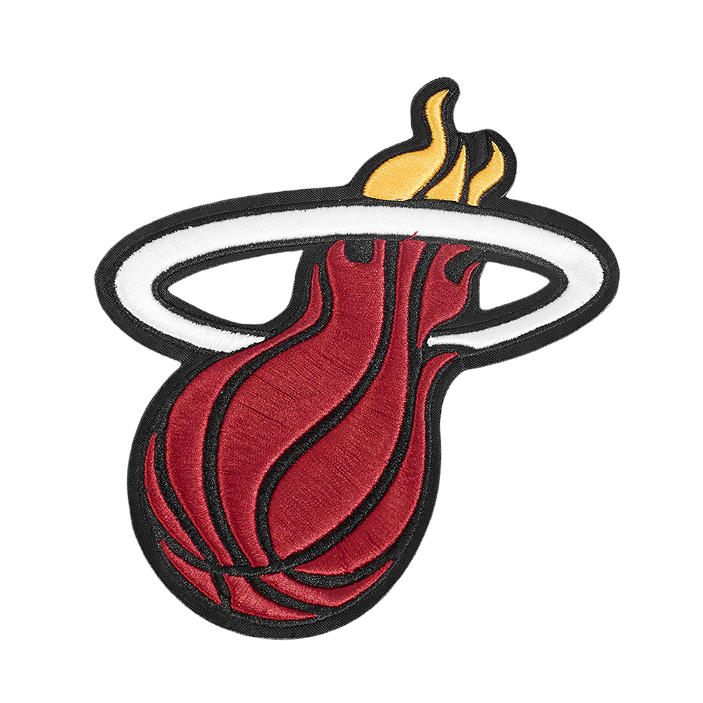 NBA MIAMI HEAT TURN IT UP MEN'S FLC SHORT (BLACK) - Image 7