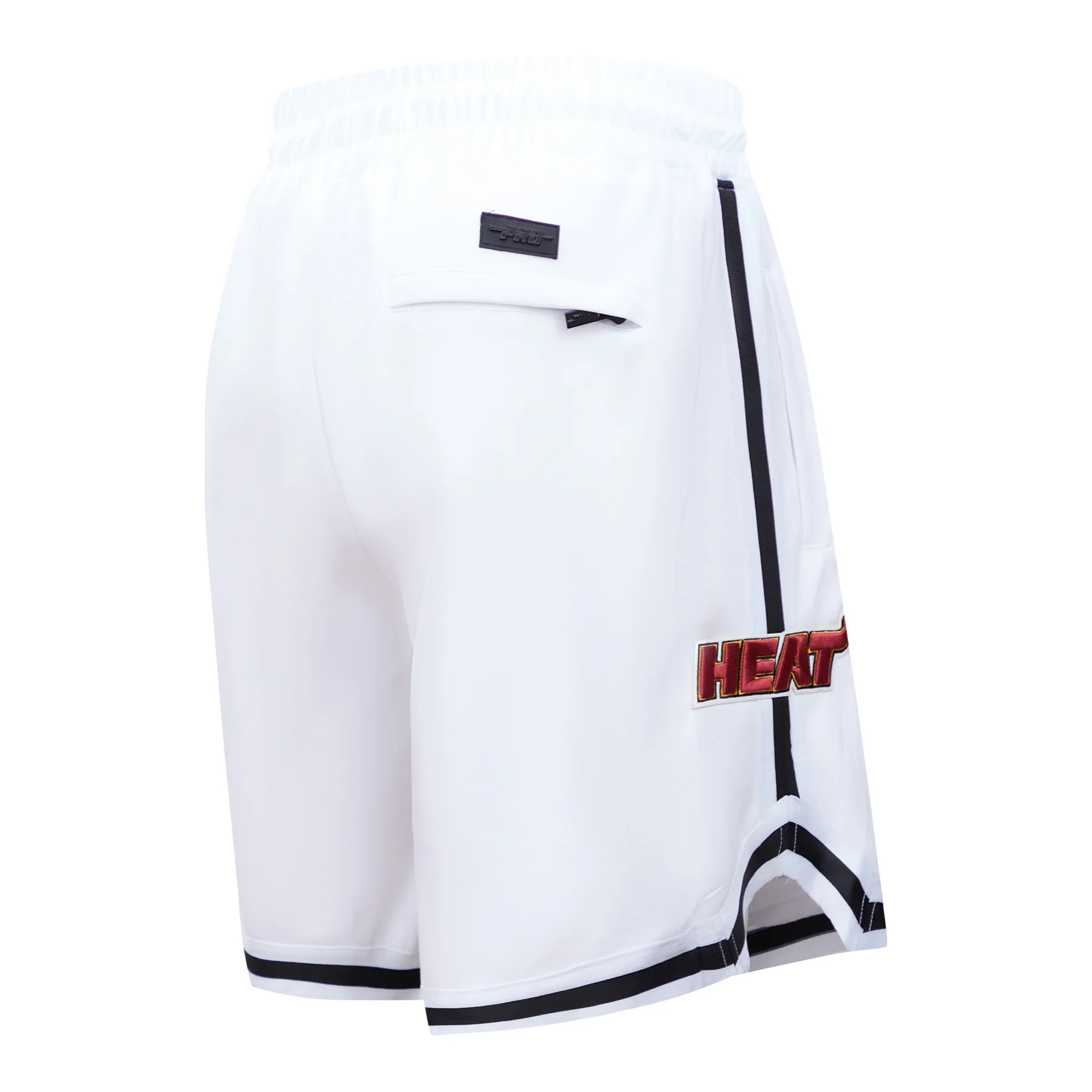 NBA MIAMI HEAT CLASSIC CHENILLE MEN'S SHORT (WHITE) - Image 3