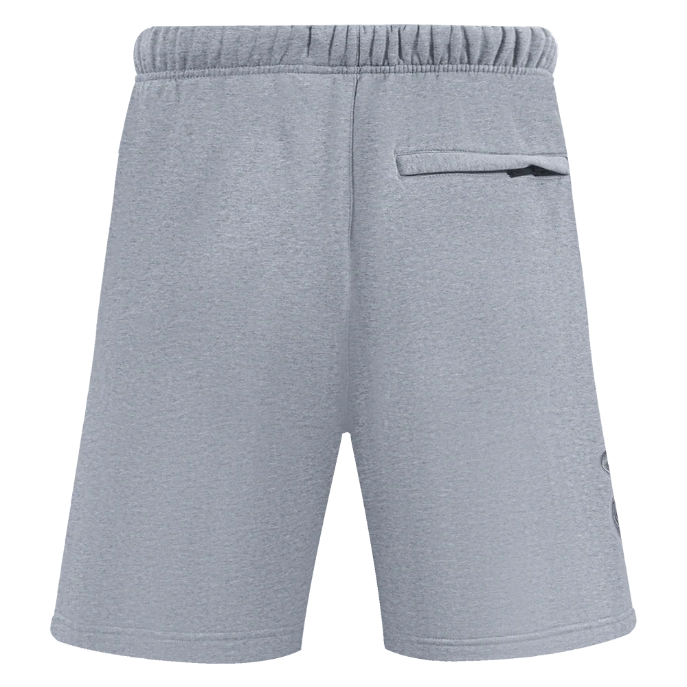 NBA MIAMI HEAT NEUTRAL MEN'S SHORT (DARK HEATHER GRAY) - Image 4