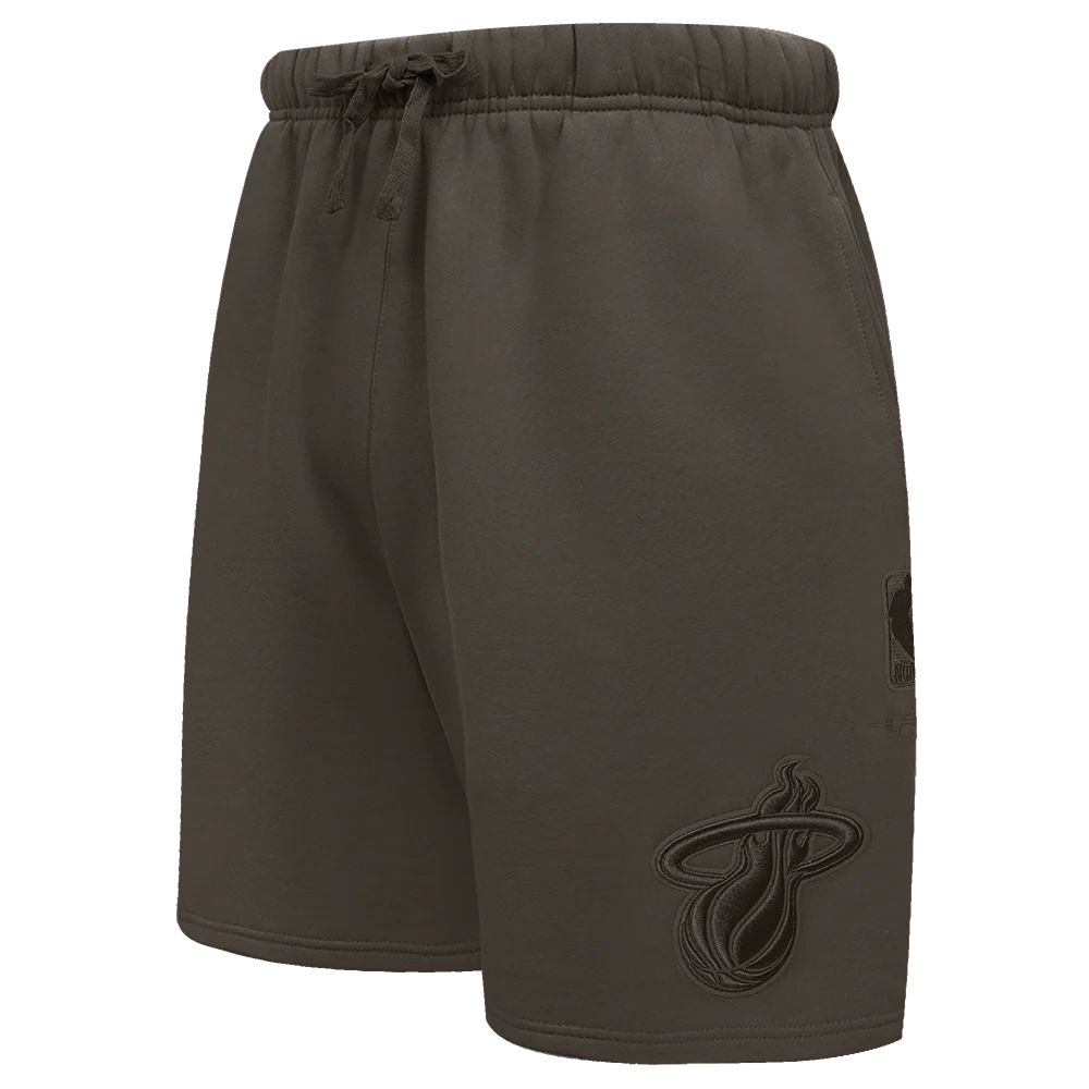 NBA MIAMI HEAT NEUTRAL MEN'S SHORT (DARK TAUPE)