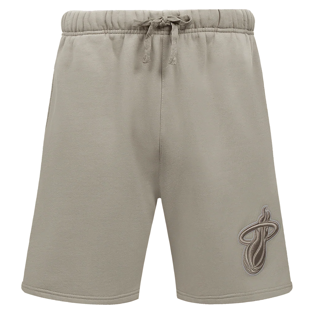 NBA MIAMI HEAT NEUTRAL MEN'S SHORT (TAUPE) - Image 2