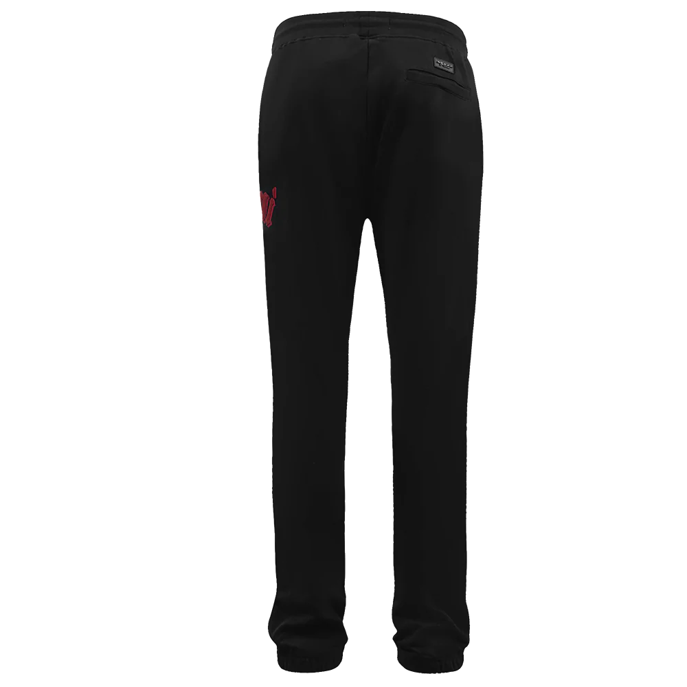 NBA MIAMI HEAT OLD ENGLISH MEN'S SWEATPANT (BLACK) - Image 7